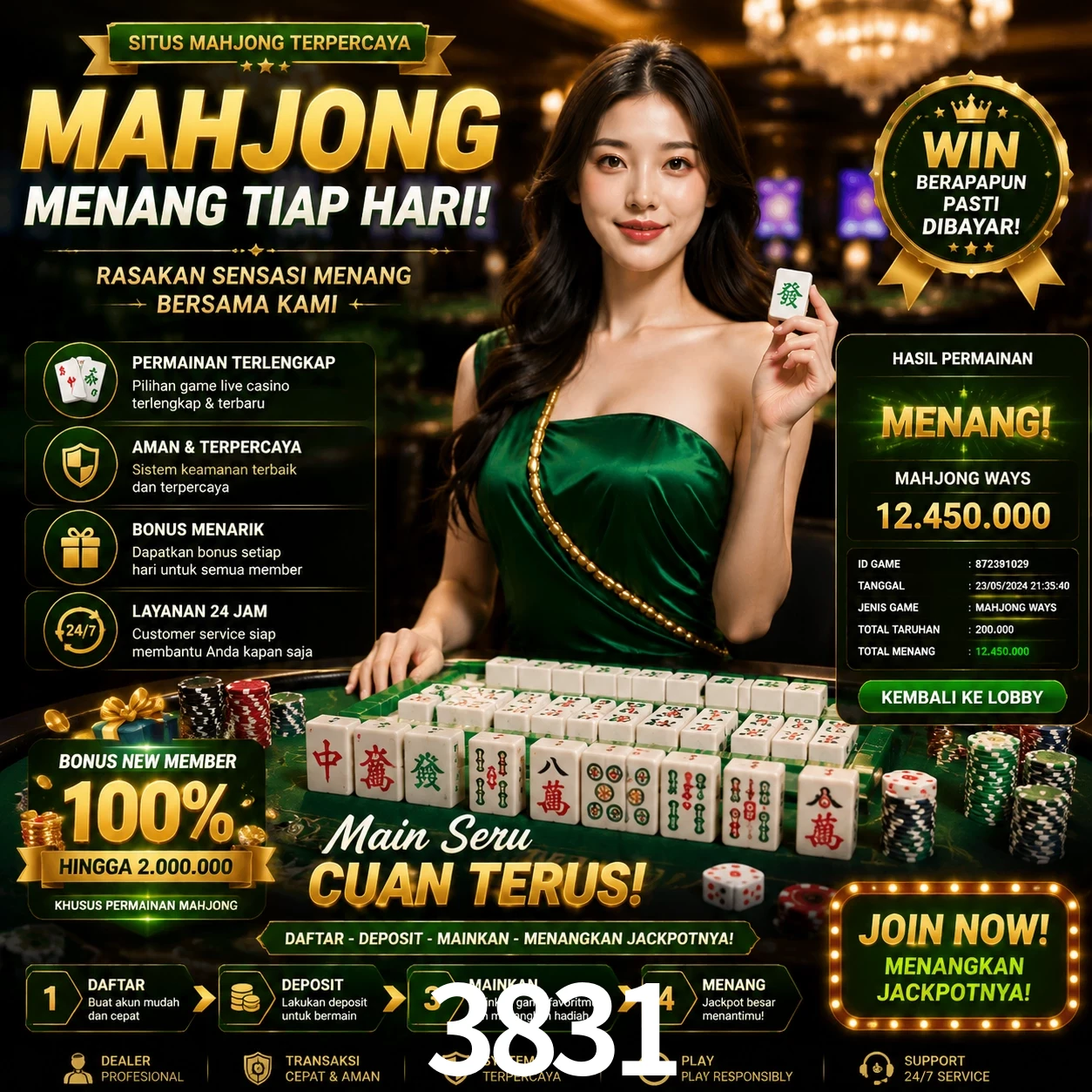 Cashback VIP 3831 - reembolso semanal